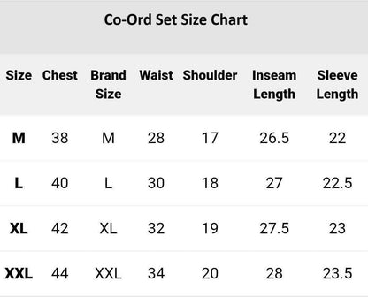 Men's Caudrauy Co-Ord Set Black