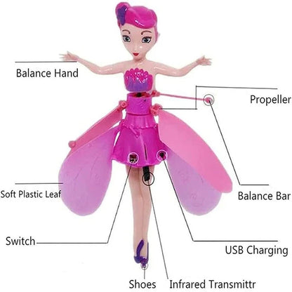 Flying Fairy Doll for Girls Princess Best Gift For Girl