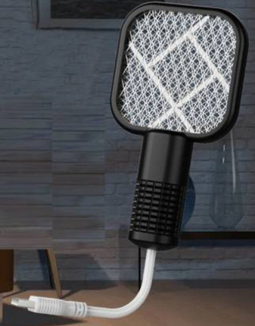 Mosquito Racket - 3 in 1 Mini Electric Fly Swatter Racket and Fly Zapper